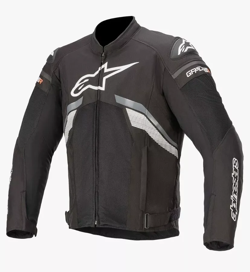 Alpinestars T-GP Plus R V3 Air Jacket Black/Gray/White Size Large