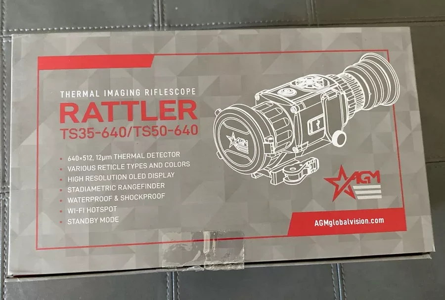 AGM Rattler TS35-640 Compact Thermal Imaging Rifle Scope 12um - Image 7