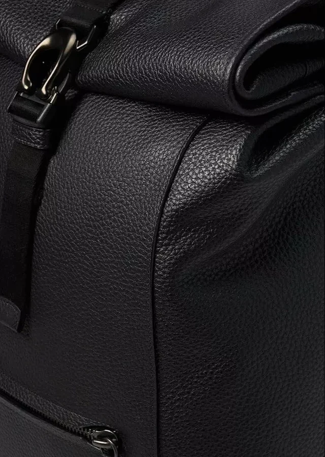 COACH CJ834 Beck Roll Top Backpack Black NWT - Image 3