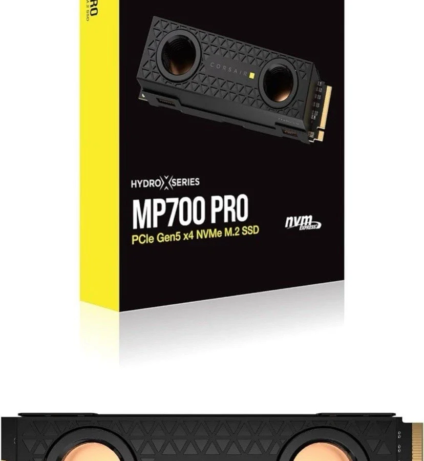 Corsair 2TB MP700 PRO NVMe PCIe 5.0 M.2 Internal SSD (Water Block)