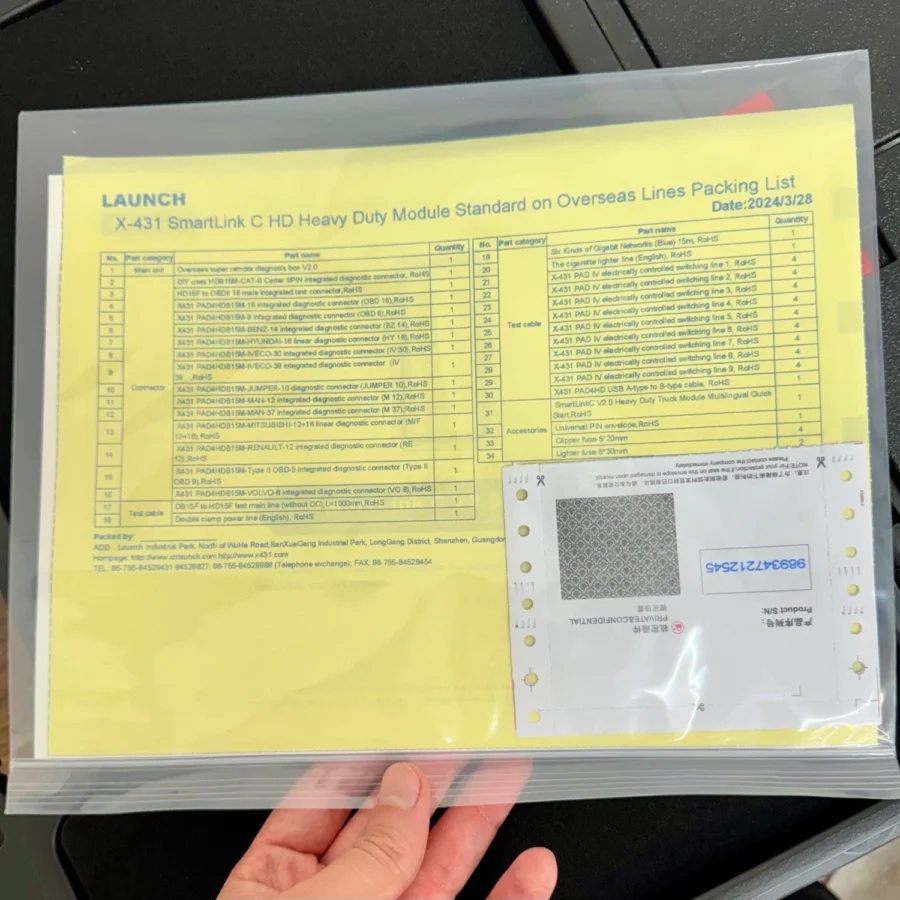 Launch X431 SmartLink C 2.0 Heavy Duty Truck Diagnostic Module for PRO5 PRO3S+ - Image 10