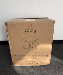 MartinLogan Abyss 8 Powered Subwoofer 8” Gloss Black 120V Complete Box