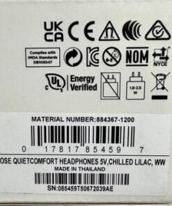Bose QuietComfort Wireless Bluetooth Noise Cancelling Headphones Chilled Lilac - Image 6