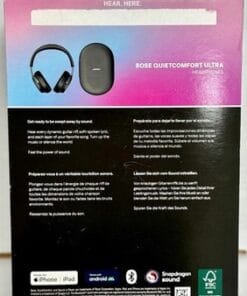 GENUINE Bose QuietComfort QC Ultra Wireless Over-the-Ear Headphones - Black - Image 5