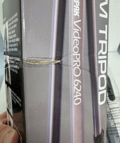 Sunpak VideoPRO 6240 Aluminum Tripod w/ Fluid Pan Head + Carry Case - Image 5