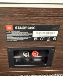 JBL Stage 245C Center Channel Speaker 2.5-Way Quad 4.5” Home Theater Brown - Image 8