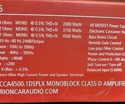 Orion HCCA4500.1DSPLX 4500W RMS Monoblock Class D Car Amplifier Competition - Image 7