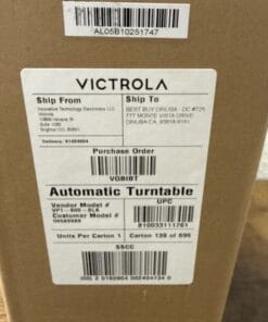 Victrola Automatic Turntable VPT-800 BLK Bluetooth Record Player Black - Image 15