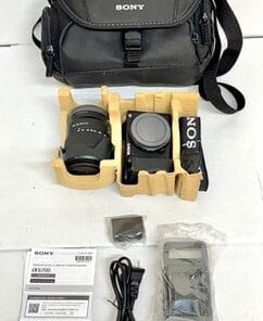 Sony Alpha A6300 24.2MP Digital Camera - Black (Kit with 18-135mm Zoom Lens)