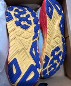 HOKA Arahi 7 Men’s 10.5D Blue Yellow Red Stability Running Shoes 1147850 - Image 7