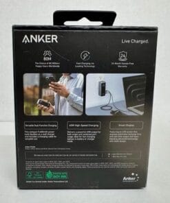 Anker Prime 9600mAh 65W Power Bank Fusion Wall Charger Smart Display USB-C - Image 6