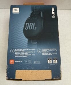 JBL Clip 5 Portable Bluetooth Speaker Waterproof IP67 12H Playtime Blue With Box - Image 6