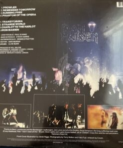Alternative view of Iron Maiden Self Titled Vinyl LP 180 Gram Remastered Heavy Metal