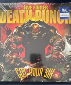Five Finger Death Punch Got Your Six Orange Yellow Vinyl 2LP Record Sealed