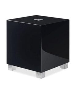 REL Acoustics T/5i Subwoofer 8” Down-Firing Home Theater Sub High Gloss Black