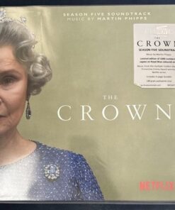 The Crown Season Five Soundtrack Martin Phipps Royal Blue Vinyl LP Netflix