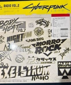 Cyberpunk 2077 Radio Vol.2 Vinyl Record LP Night City Heat Soundtrack 9 Tracks Y