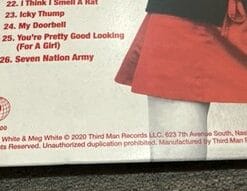 The White Stripes Greatest Hits 2LP Vinyl Record 2020 Third Man Records TMR-700 - Image 3