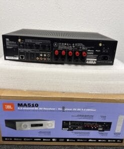 JBL MA510 5.2 Channel 8K Ultra HD AV Receiver Bluetooth WiFi Home Theater White - Image 2
