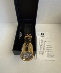 Lumintop LM10 Brass 10th Anniversary EDC Flashlight Anduril 18650 LED Light - Image 5