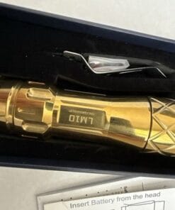 Lumintop LM10 Brass 10th Anniversary EDC Flashlight Anduril 18650 LED Light - Image 6