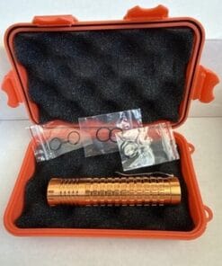 ReyLight Dawn Copper Flashlight XPL HI 6000K 18650 EDC LED Light w/ Case