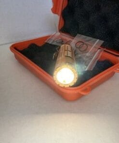 ReyLight Dawn Copper Flashlight XPL HI 6000K 18650 EDC LED Light w/ Case - Image 3