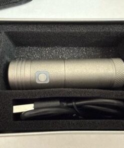 HIKARI Titanium Pocket Flashlight Triple Nichia LED 1500 Lumens USB-C EDC