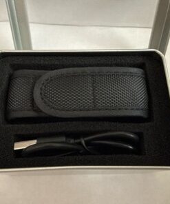 Alternative view of HIKARI Titanium Pocket Flashlight Triple Nichia LED 1500 Lumens USB-C EDC