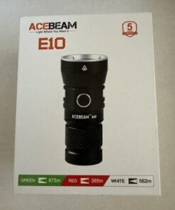 Alternative view of Acebeam E10 LED Flashlight 760 Lumens 562m Throw 26350 USB Rechargeable