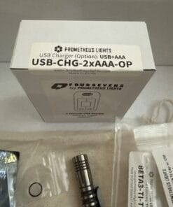 Prometheus Beta QRv3 Titanium Limited “This Is The Way” EDC Flashlight USA - Image 9