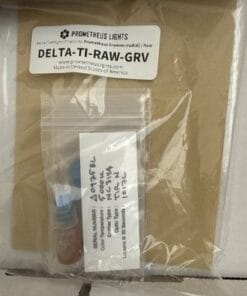 Prometheus Lights Delta Ti Raw GRV Flashlight Icarus Driver Triple LED 18350 USA - Image 12