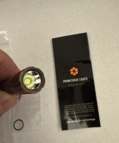 Prometheus Beta QRv3 Copper Patina EDC Keychain Flashlight AAA USA - Image 3