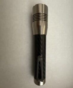 Prometheus Alpha Carbon Flashlight Titanium 18350 Triple LED EDC USA - Image 4