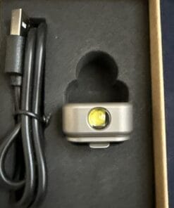 MagCoin Titanium Mini Flashlight 300LM USB-C Rechargeable Magnetic EDC - Image 4