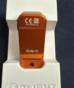 Olight Oclip Pro Clip-On Light 3 Modes LED Rechargeable Orange EDC - Image 5