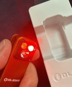 Olight Oclip Pro Clip-On Light 3 Modes LED Rechargeable Orange EDC - Image 10