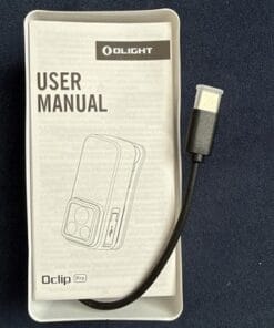 Olight Oclip Pro Clip-On Light 3 Modes LED Rechargeable Orange EDC - Image 12