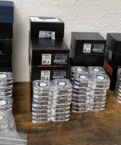 Lot of 75 Samsung Galaxy Ring Lot w/ Cases Tested Mixed Sizes Colors Bulk Sale
