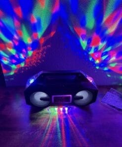 ION Audio Party Rocker Go Bluetooth Speaker 60W Lights Portable Boombox - Image 2