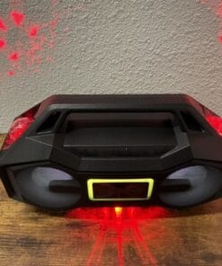 ION Audio Party Rocker Go Bluetooth Speaker 60W Lights Portable Boombox - Image 3