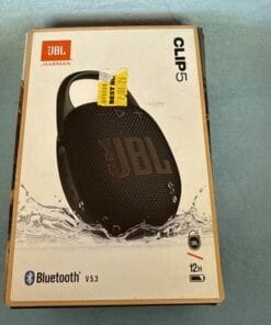 JBL Clip 5 Portable Bluetooth Speaker Waterproof IP67 12H Playtime Black - Image 11