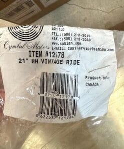 Sabian HH 21” Vintage Ride Cymbal 12178 Hand Hammered - Image 7