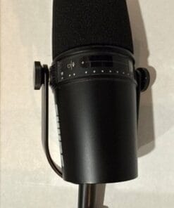 Shure MV7 USB/XLR Podcast Microphone Dynamic Cardioid Black Studio Mic