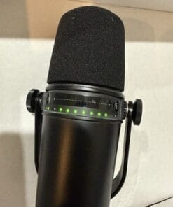 Shure MV7 USB/XLR Podcast Microphone Dynamic Cardioid Black Studio Mic - Image 6