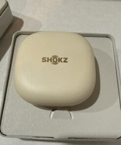 Shokz OpenFit 2 T920 Wireless Open Ear Bluetooth Headphones Beige - Image 7