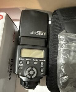 Canon Speedlite 430EX II Flash for Canon DSLR TTL Shoe Mount w/ Case Box - Image 3