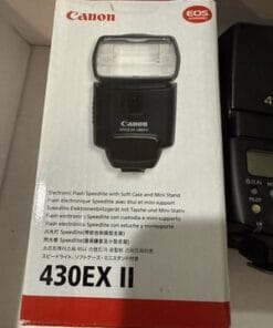 Canon Speedlite 430EX II Flash for Canon DSLR TTL Shoe Mount w/ Case Box - Image 4