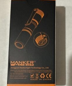 Alternative view of Manker E05 II Silver EDC Flashlight 1300LM AA 14500 LED Compact