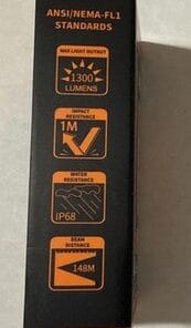 Manker E05 II Titanium Flashlight 1300 Lumens AA/14500 LED EDC - Image 3